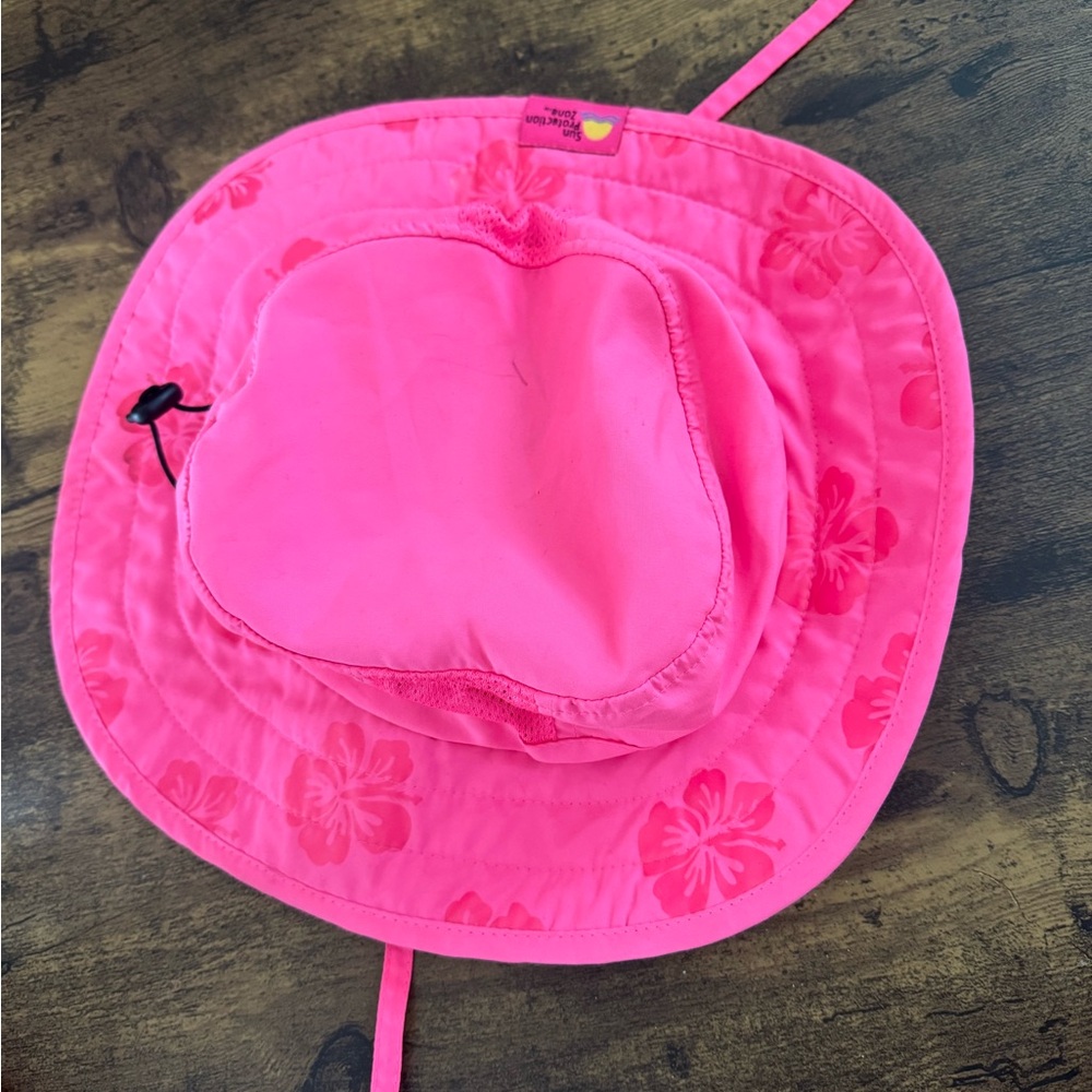 Pink Kids Sun Hat